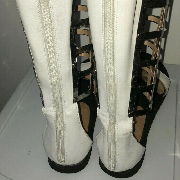 NWT Jeffrey Campbell Birdland CAGE METAL sandal 10 - Picture 5 of 15